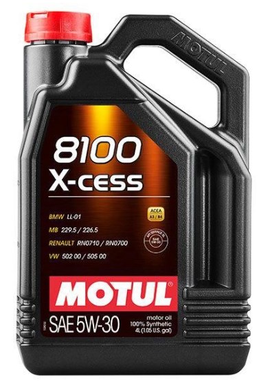 Моторна олива Motul 8100 X-cess 5W-30, 4л