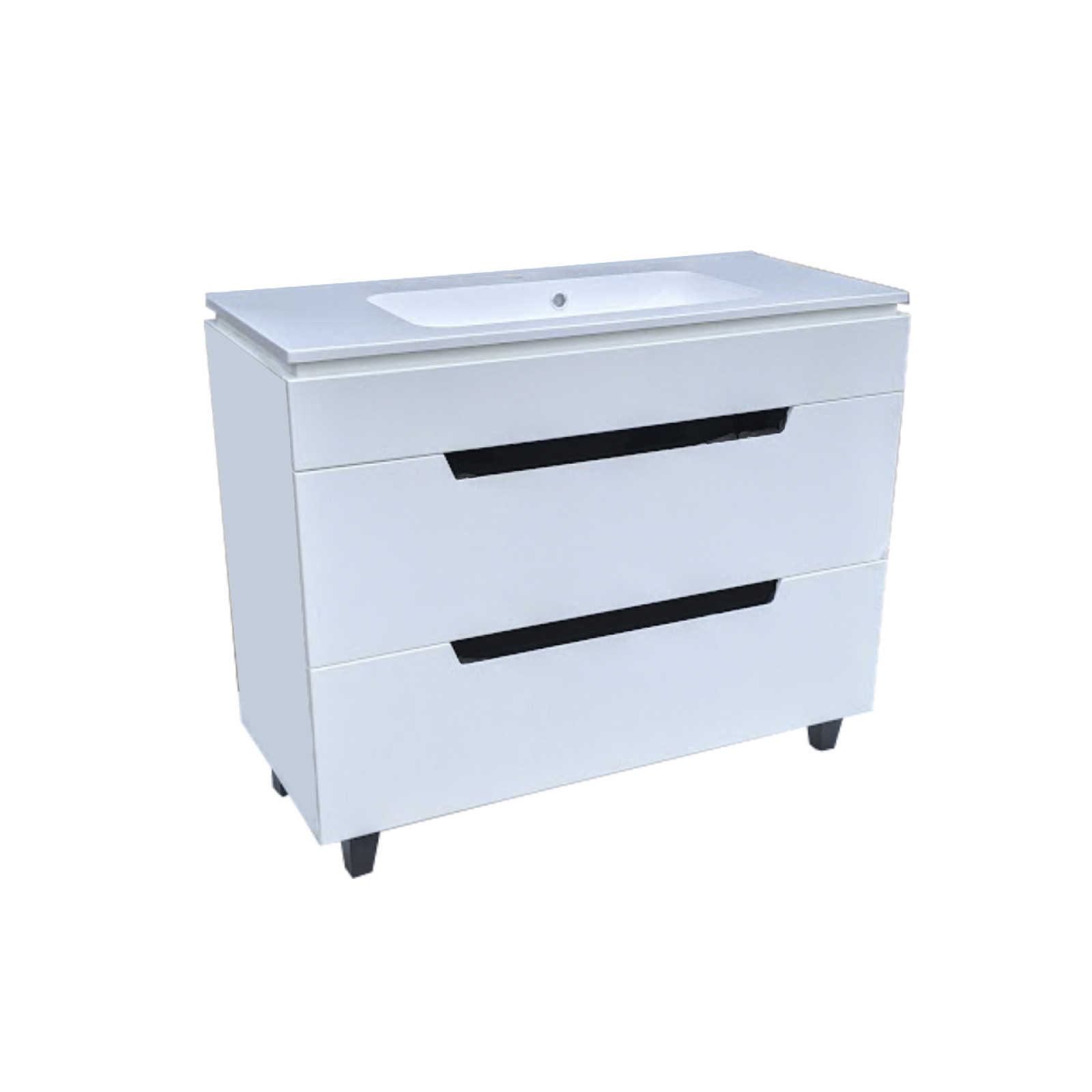 Тумба Poli Frate 100 Ш2 (браш кремовий)