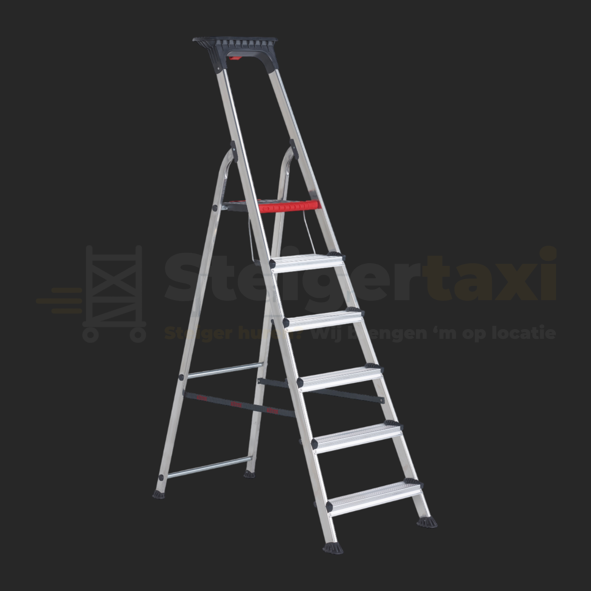 Altrex Huishoudtrap 6 Treden huren