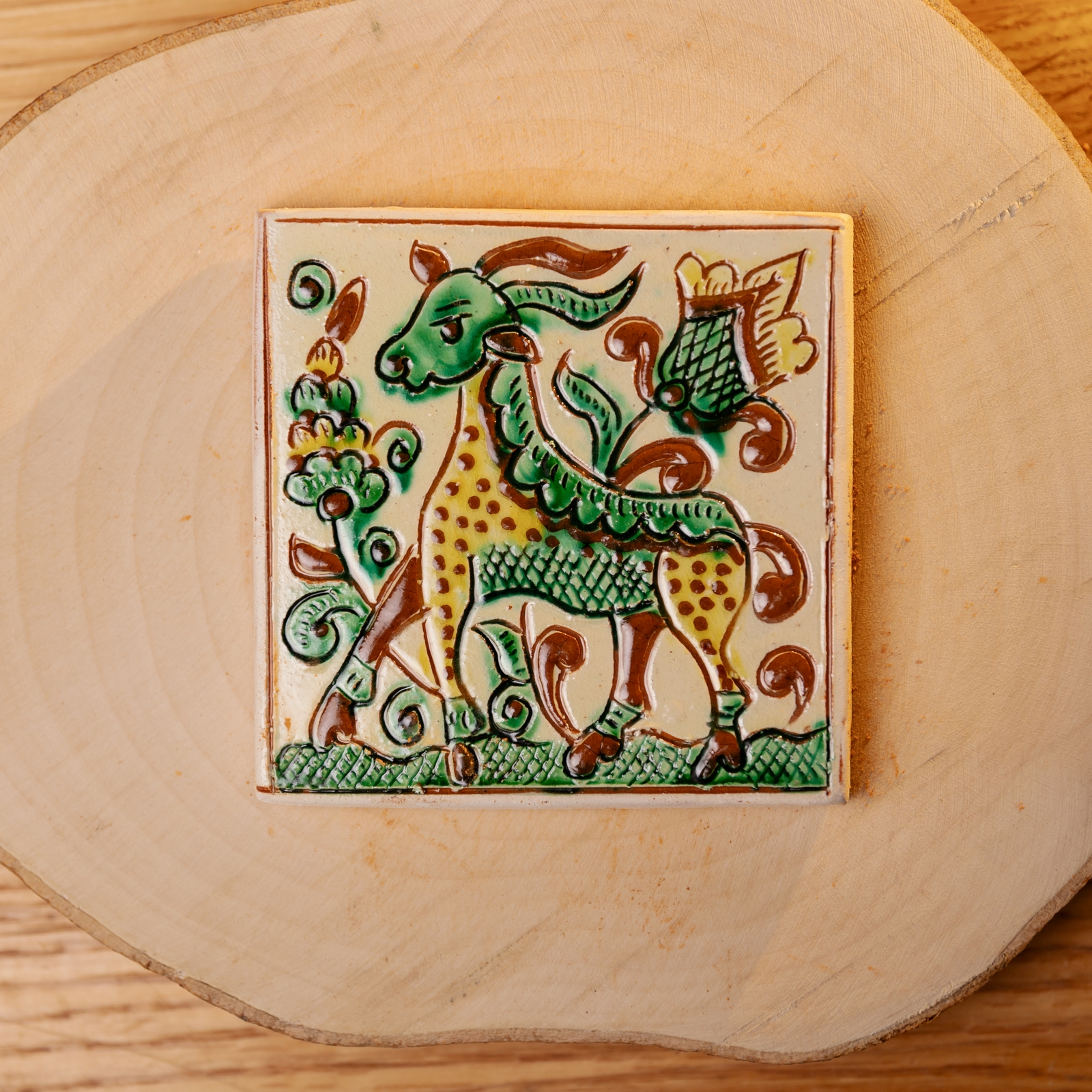 Плиточка для декору, 10*10 см