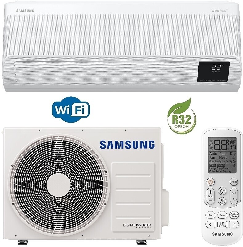 Кондиціонер Samsung GEO Mass AR60F18C1BWNUA