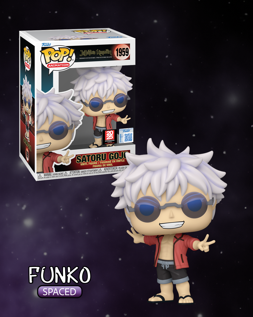 Фігурка Funko Pop Satoru Gojo | Фанко Поп Магічна Битва - Сатору Годжо #1959