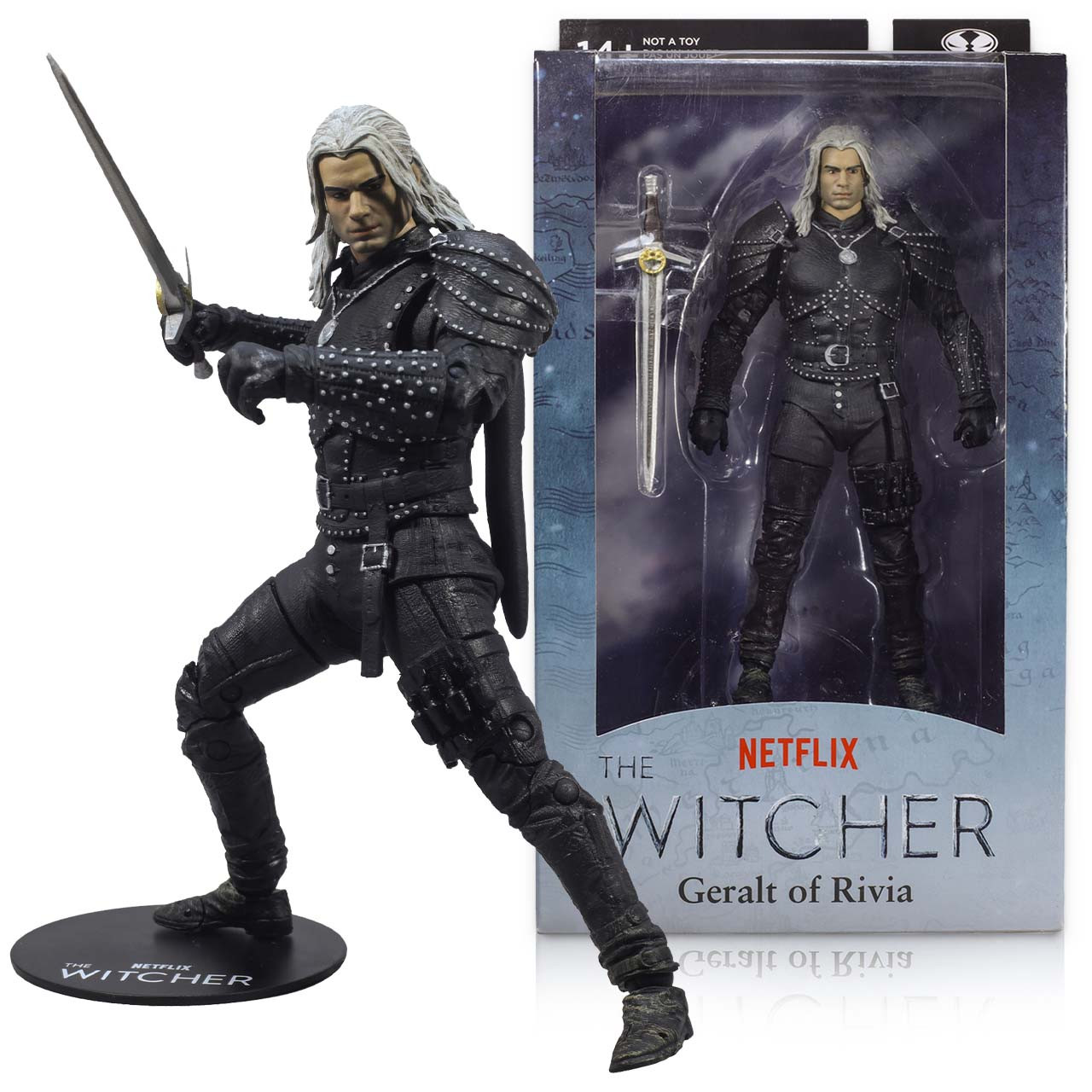 Geralt of Rivia (The Witcher - Netflix S2) 7" Figure