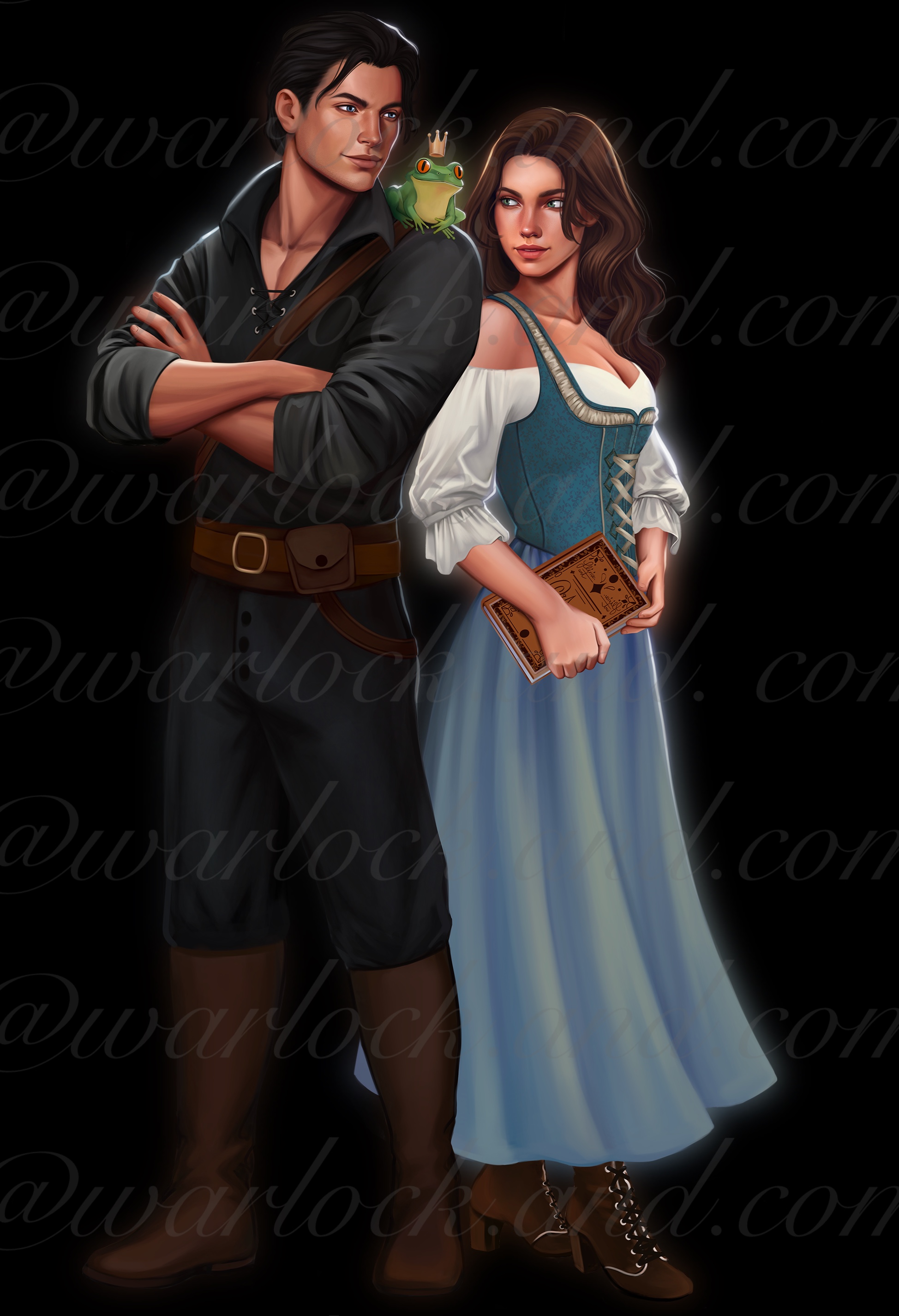 Акрилова фігурка Evie and Trystan