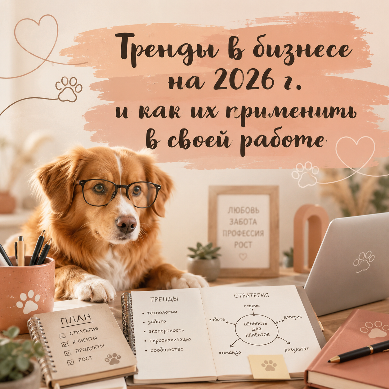 Тренды в бизнесе на 2026г и как их применить в своей работе