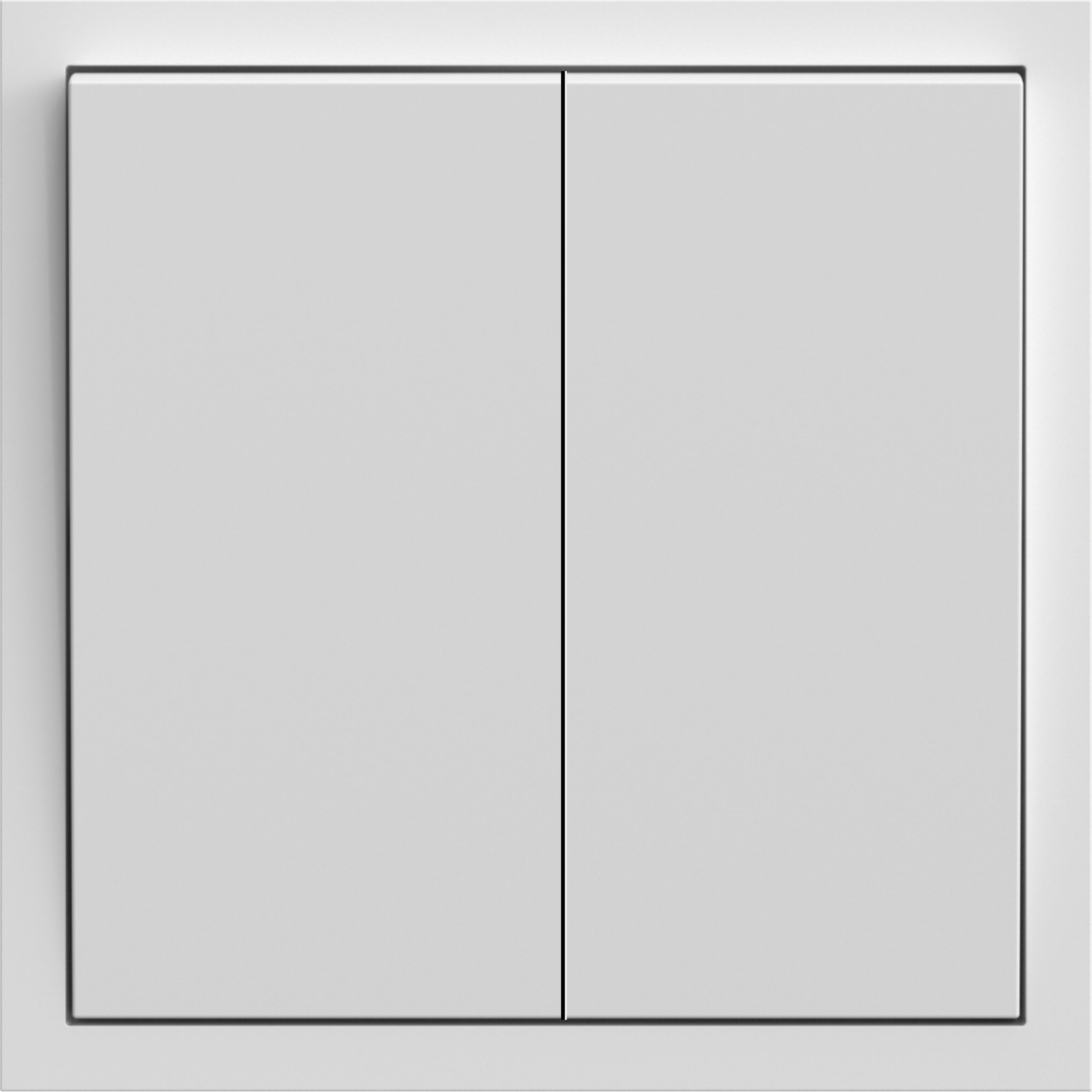 EV122-W вимикач 2-кл. прохідний, механізм білий 10А Soft