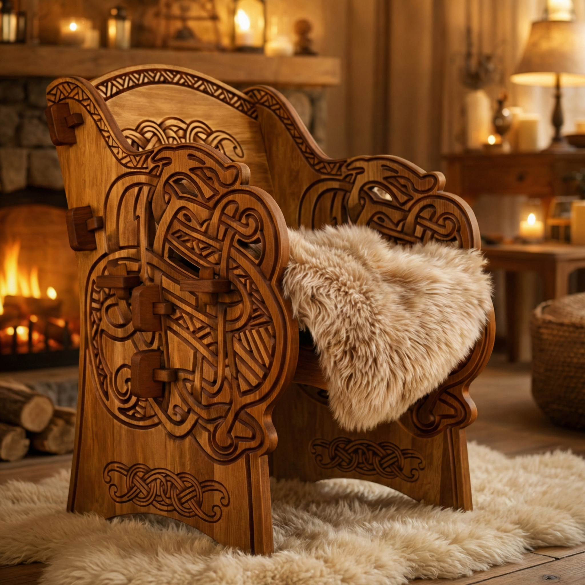 Стілець дубовий серія Урнес