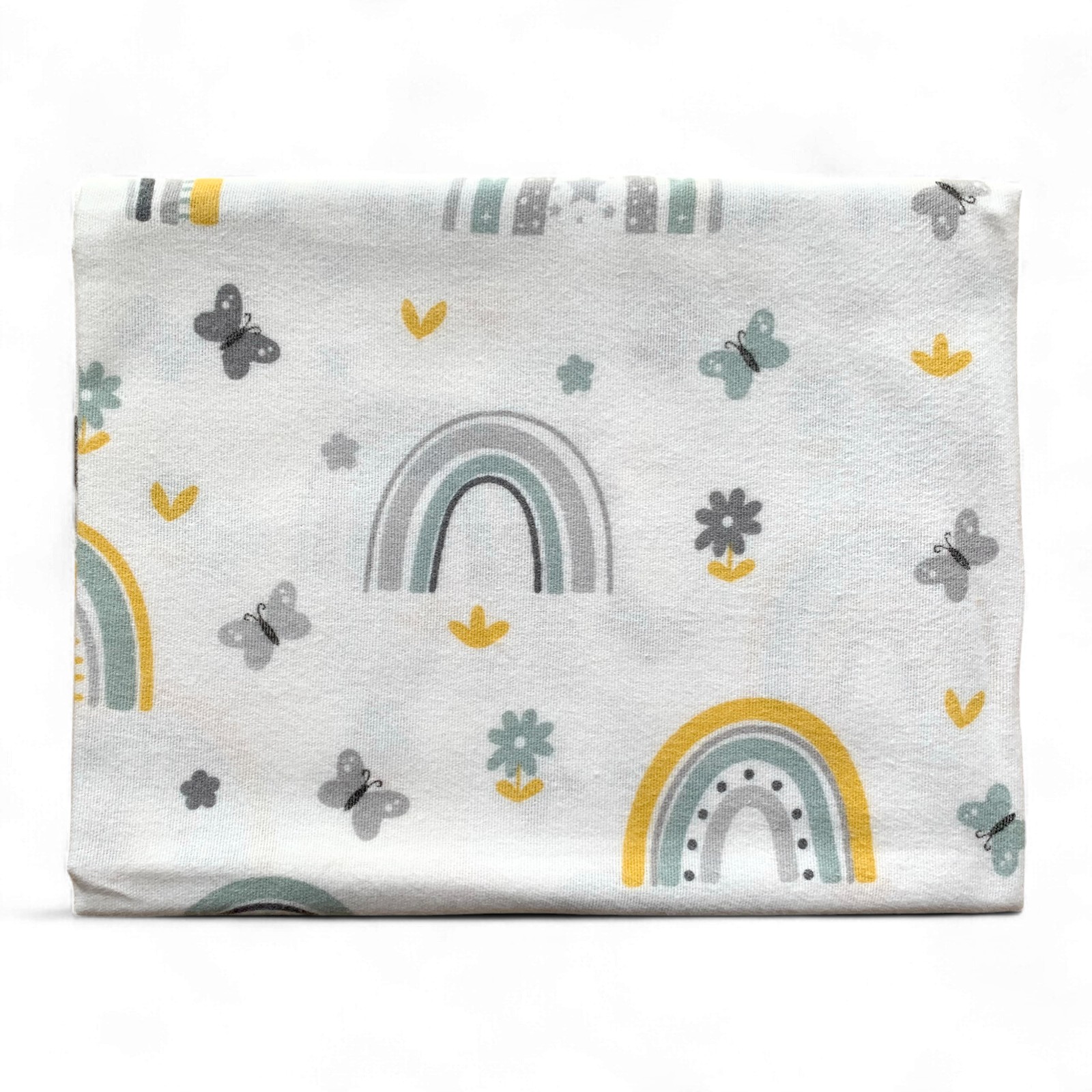 Пелюшка фланелева (байкова) 100 х 80 см Веселка і метелик