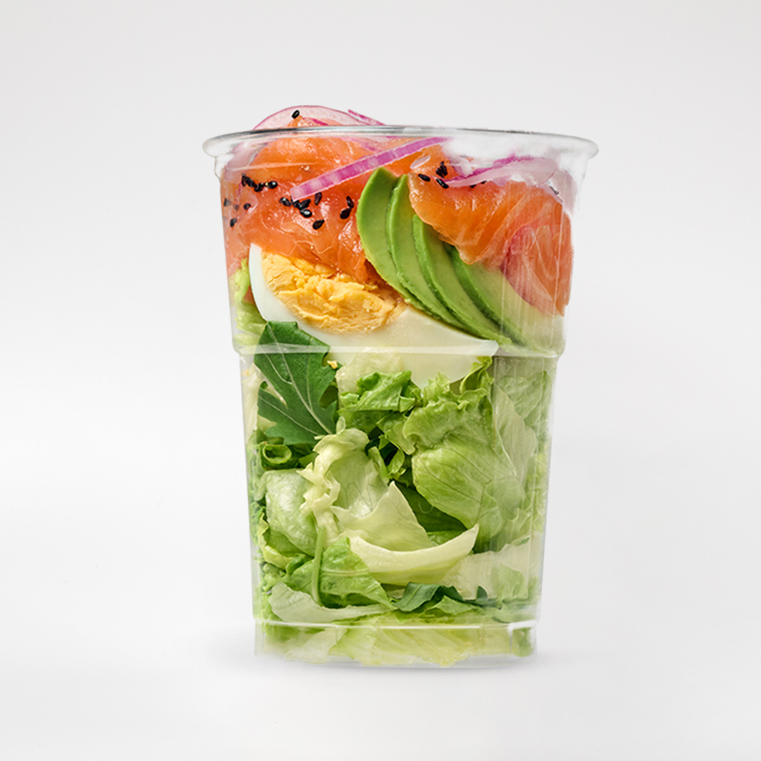 Laks & Avocado Salat