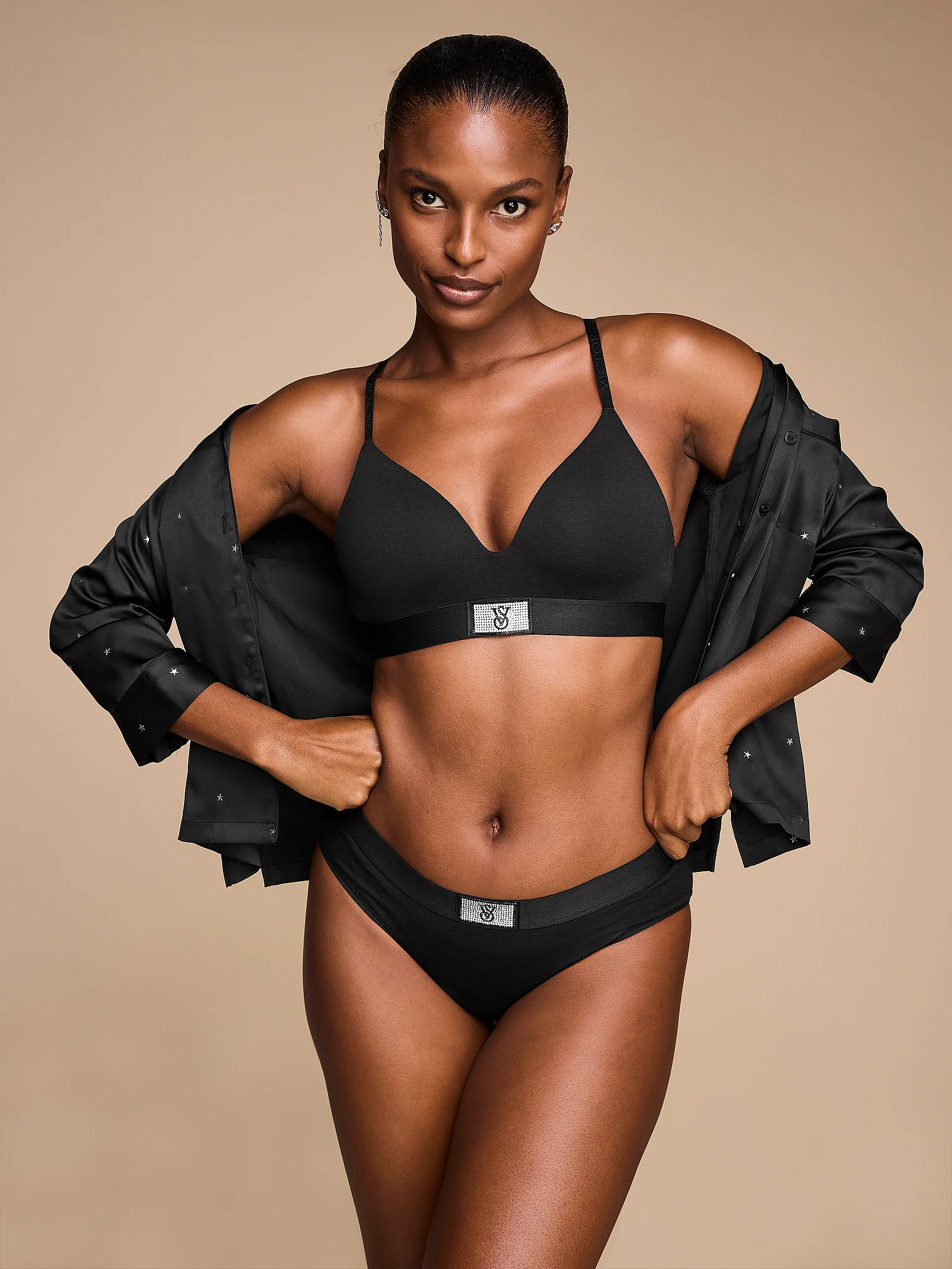 Комплект білизни Cotton Lightly Lined Wireless Bra Shine Patch Set