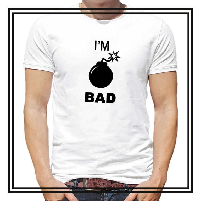 Футболка  "I'M BAD"