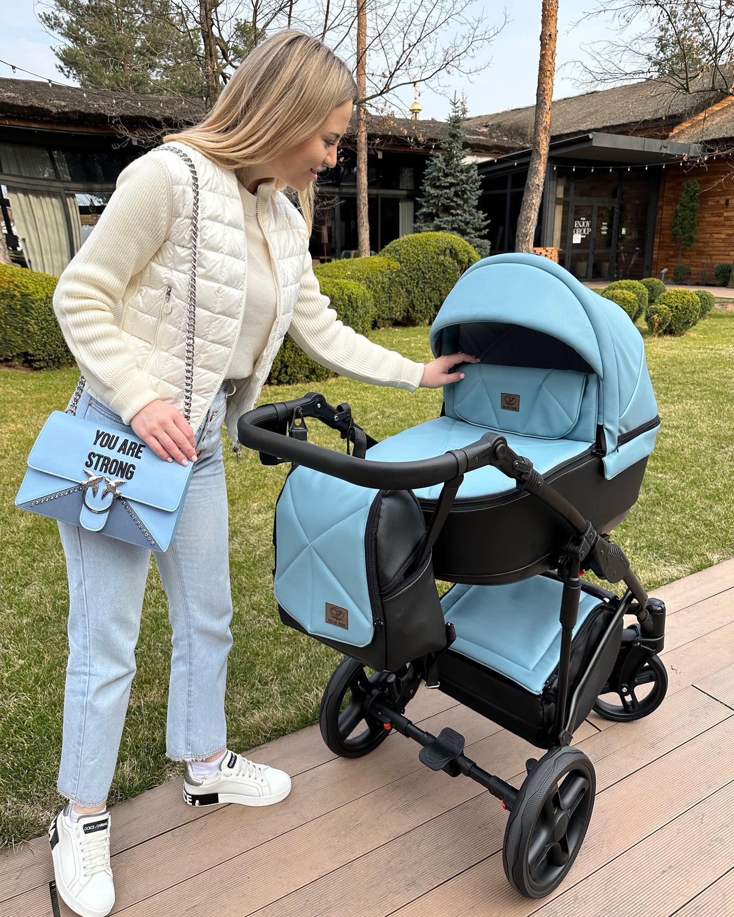 Коляска 2в1 Baby Pram Berta Eco