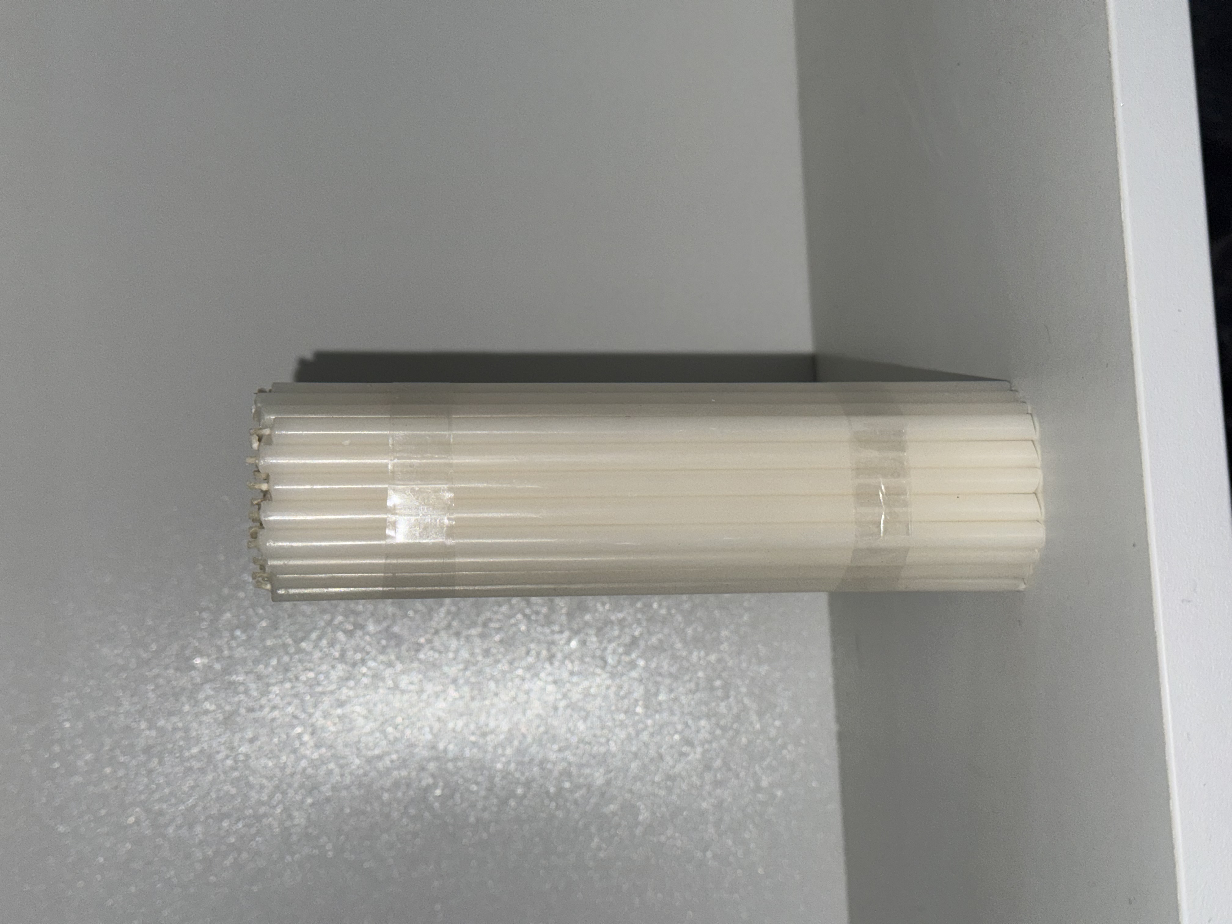 Воскові свічки 16 см білі