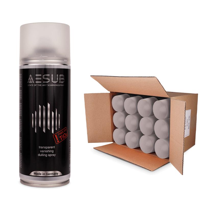 AESUB TRANSPARENT – SET OF 12 CANS OF ANTI-REFLECTIVE SPRAY