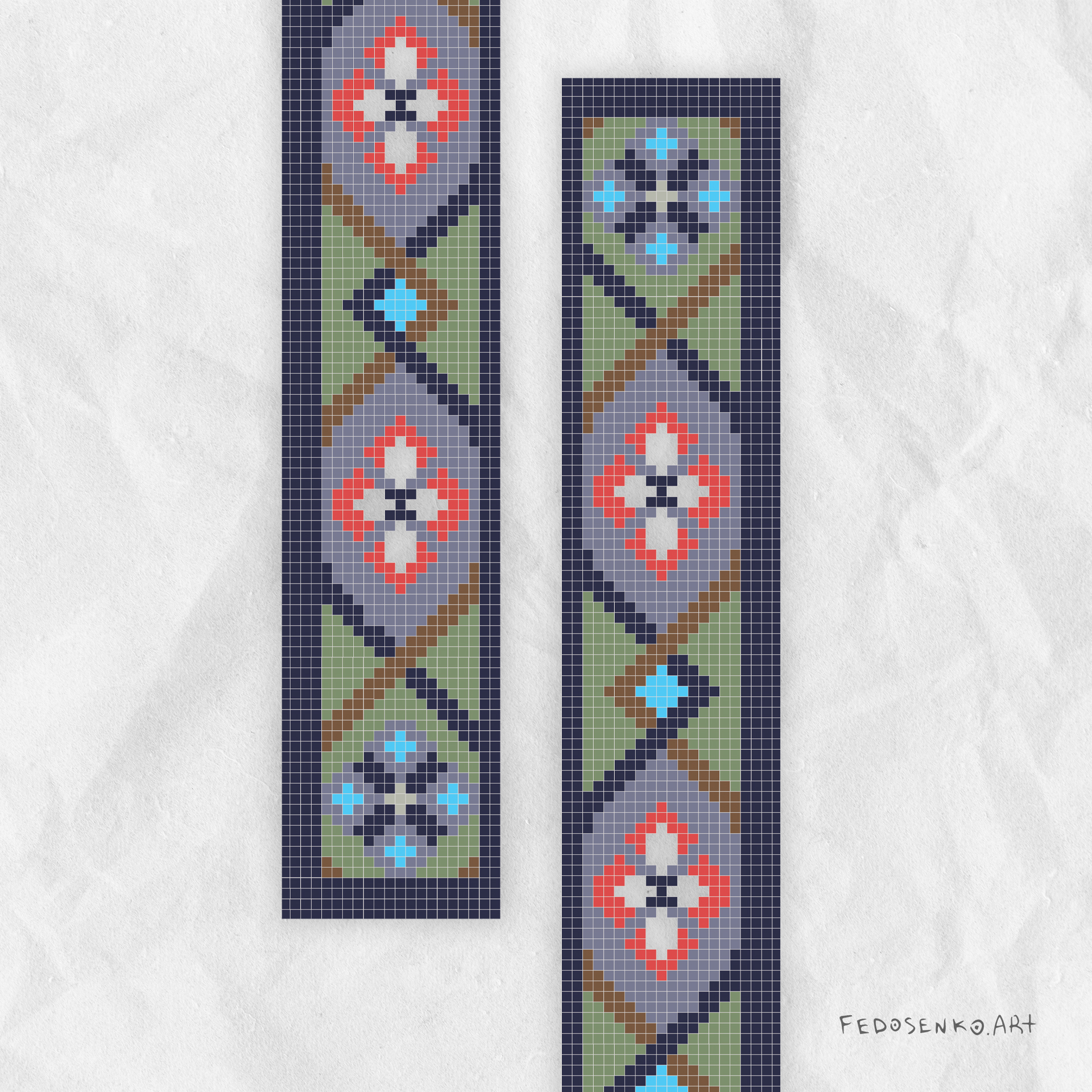 Шалик “Дерево Життя" 10х100 см