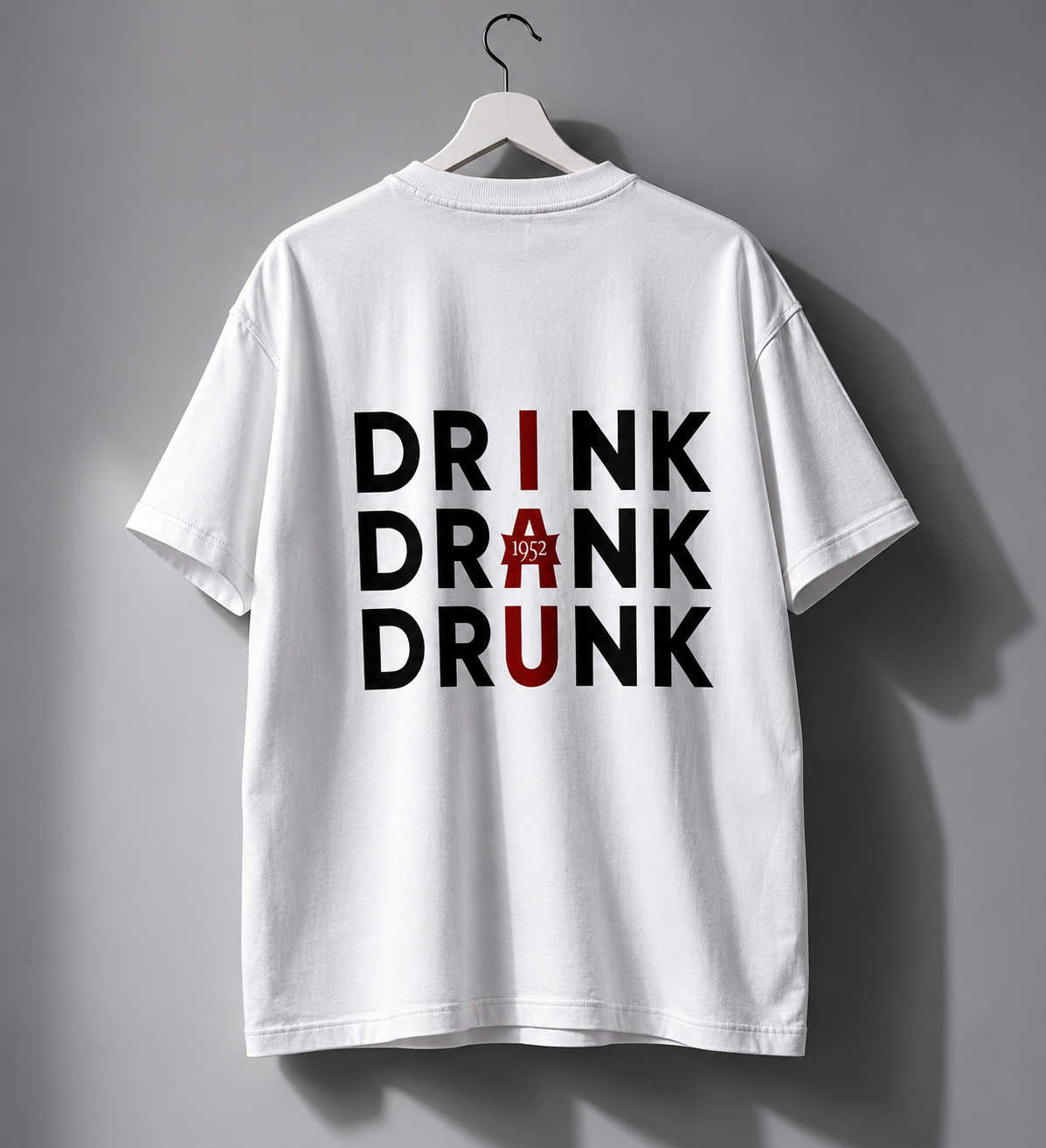 Футболка “Drink Drank Drunk”