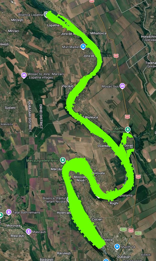 Dniester (Dubossary-Lopatna)