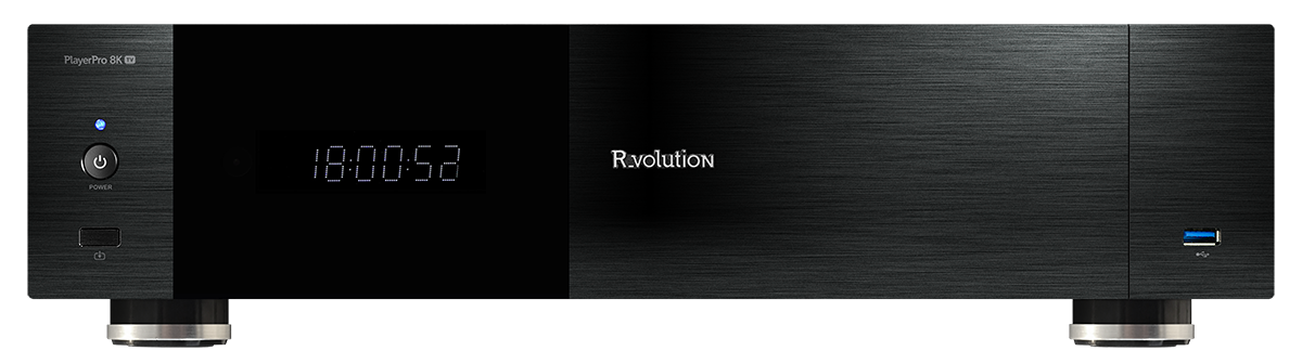 R_volution Player PRO 8K TV