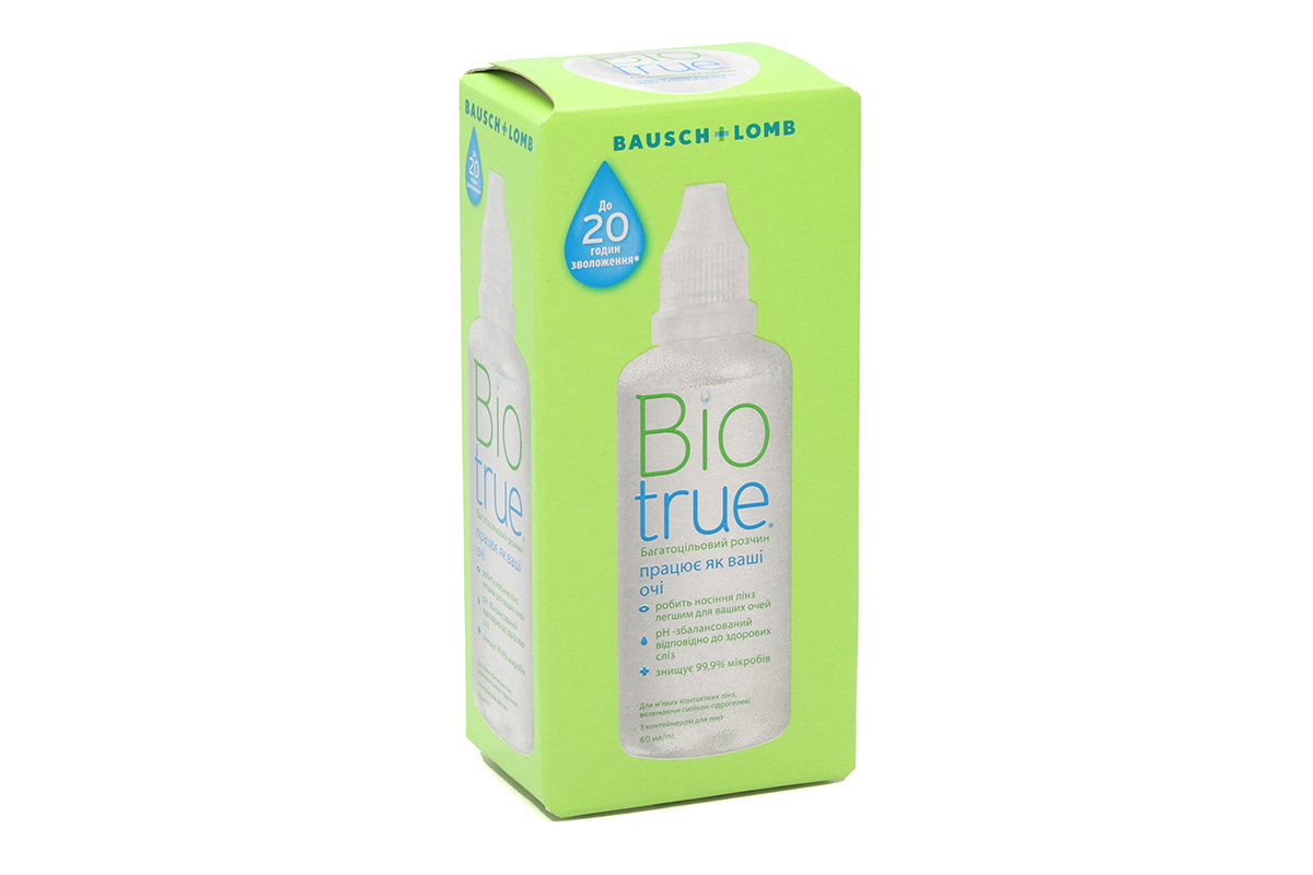 Розчин для лінз Bausch & Lomb Biotrue