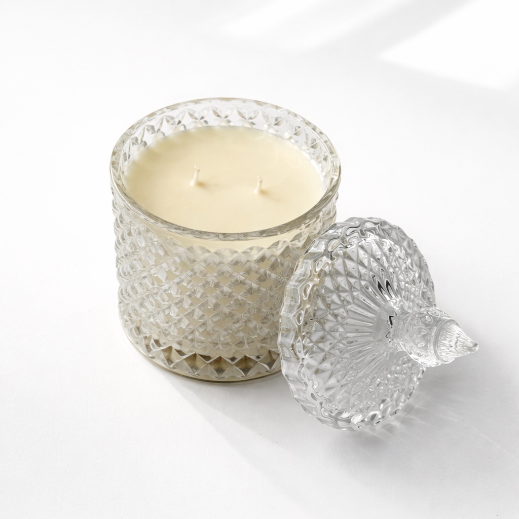 Свічка в кришталевій тарі