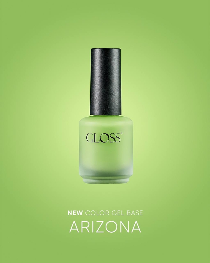 Цветная база GLOSS Color Base Gel Arizona, 11 мл