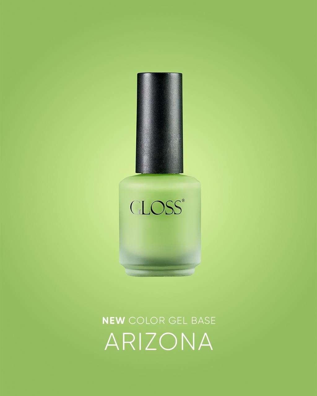 Цветная база GLOSS Color Base Gel Arizona, 11 мл