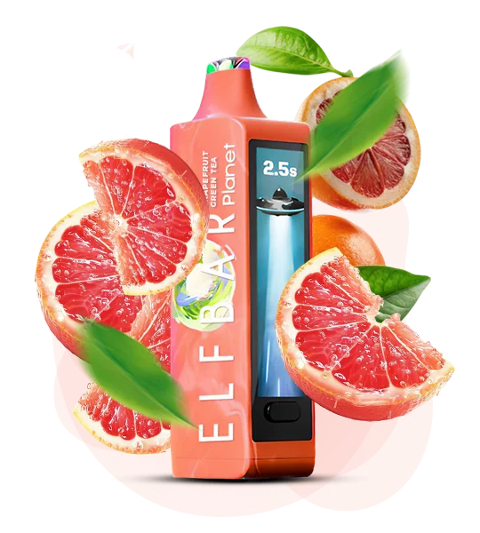 ELF PLANET 25000 Grapefruit Green Tea ( Грейпфрут Зелений Чай )