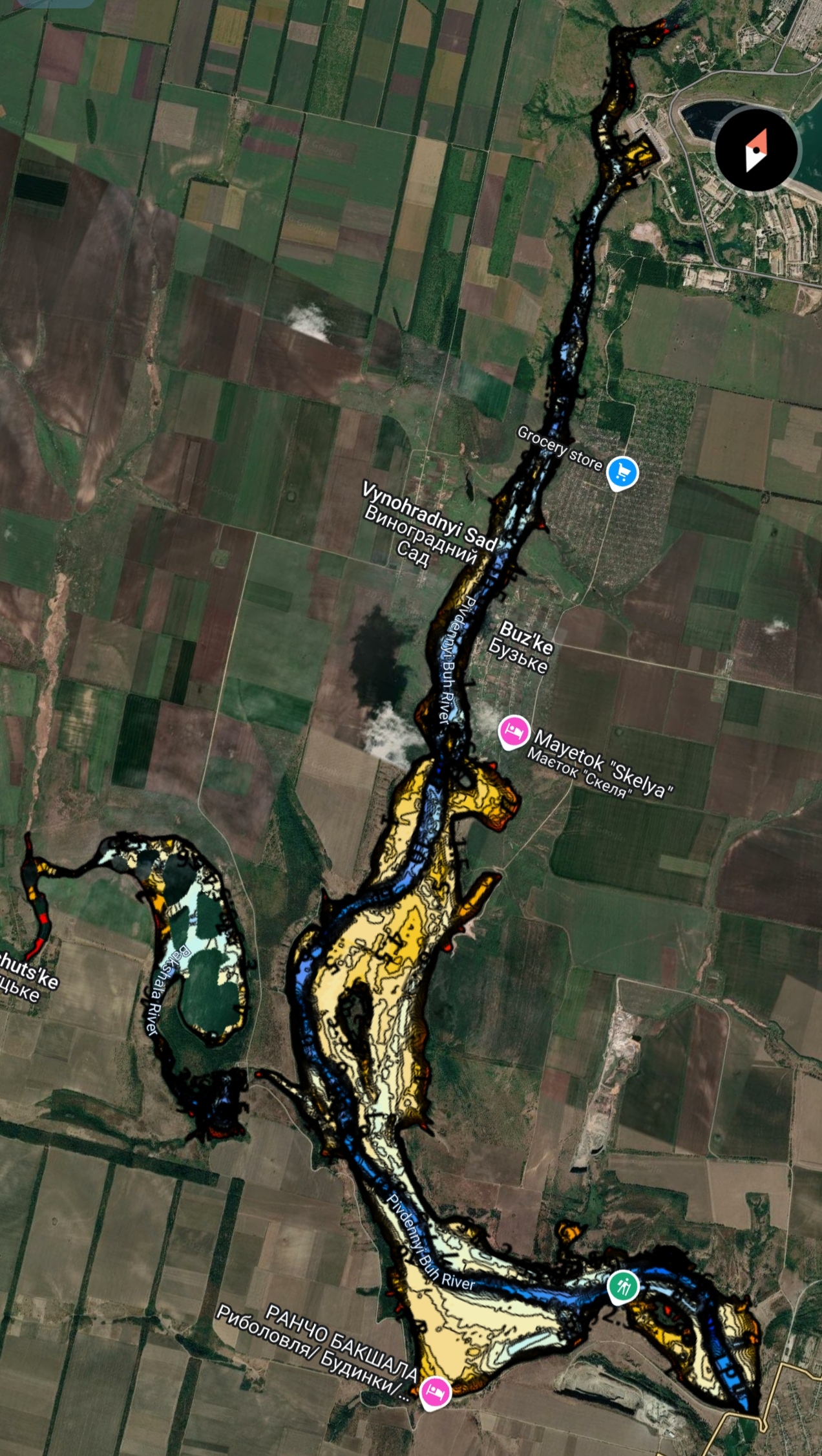 Олександрівське Водосховище (р. Південний Буг) 