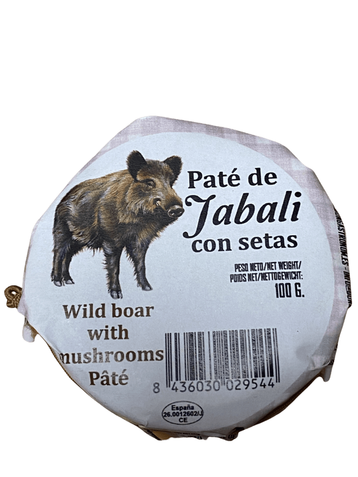 Spaanse paté van wildzwijn met paddenstoelen