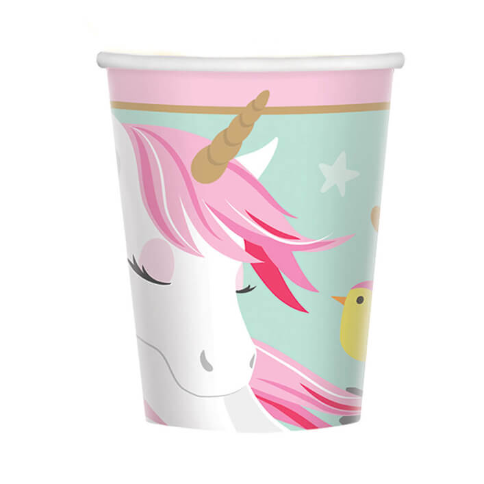 Стаканчики magical unicorn 8шт