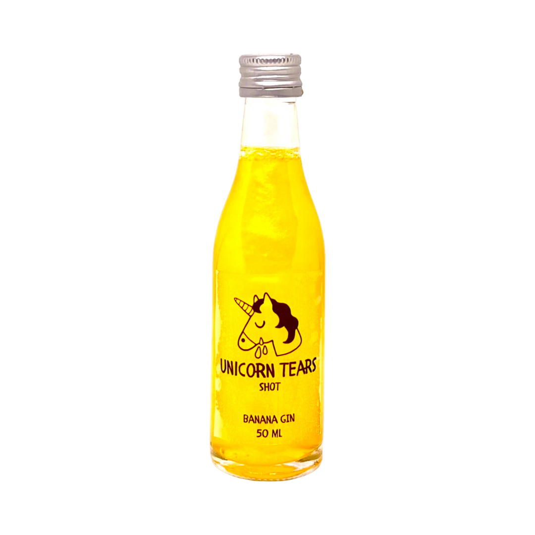 Unicorn Tears Gin Banana 0,05L shot | Джин "Сльози Єдинорога Банан" шот