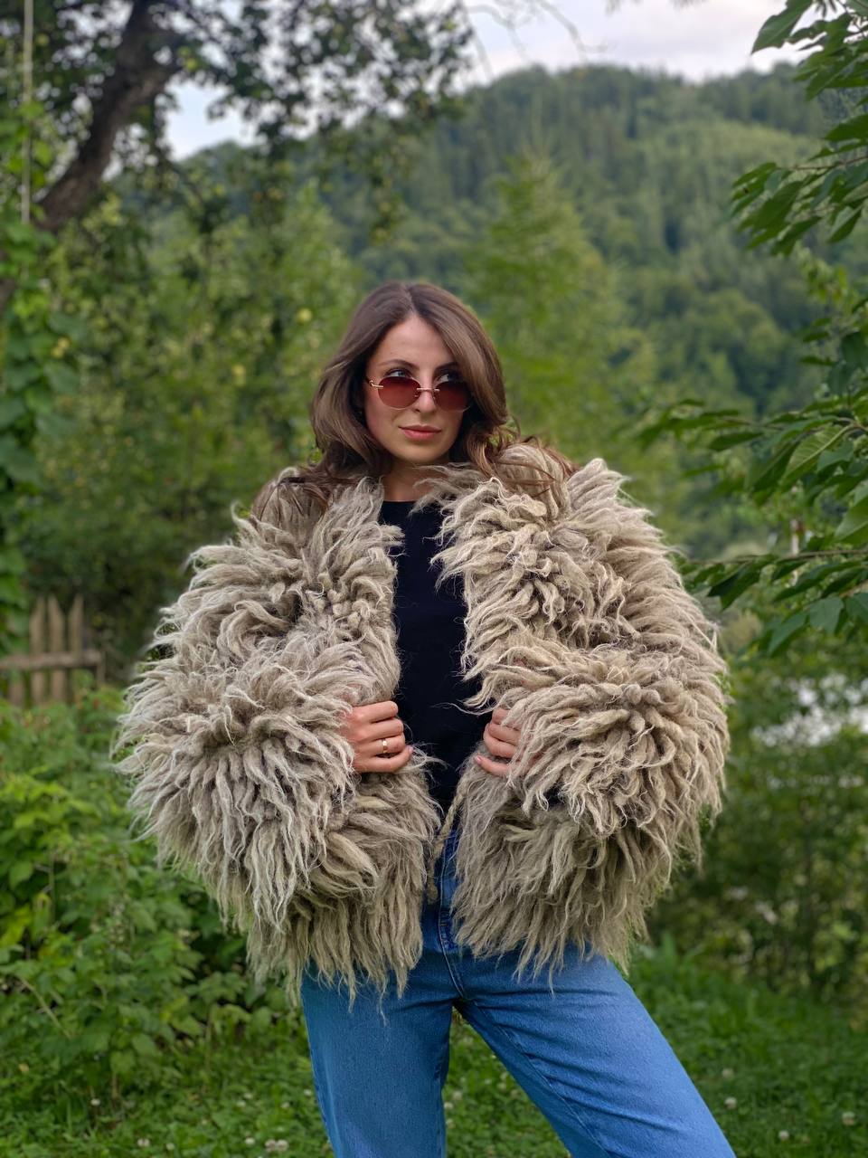 Ґуня з тонкої пряжі