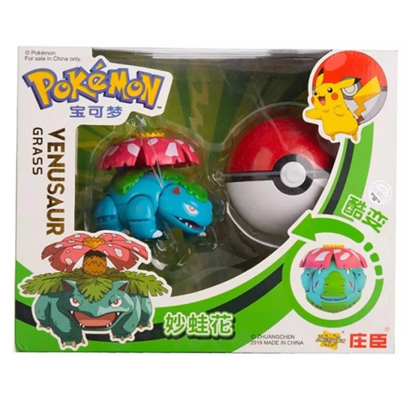 Покемон Покебол Venusaur Венузавр Pokemon GO куля з фігуркою-трансформером