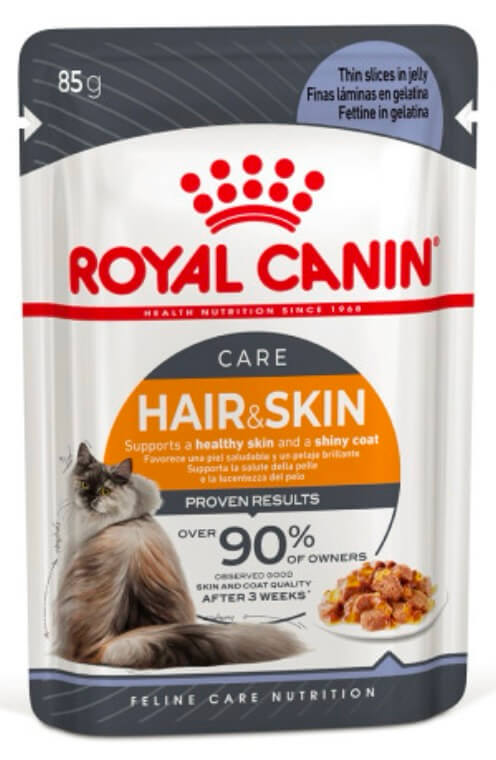 Роял Канін консерва д/котів HAIR&SKIN CARE IN JELLY 0.85г.