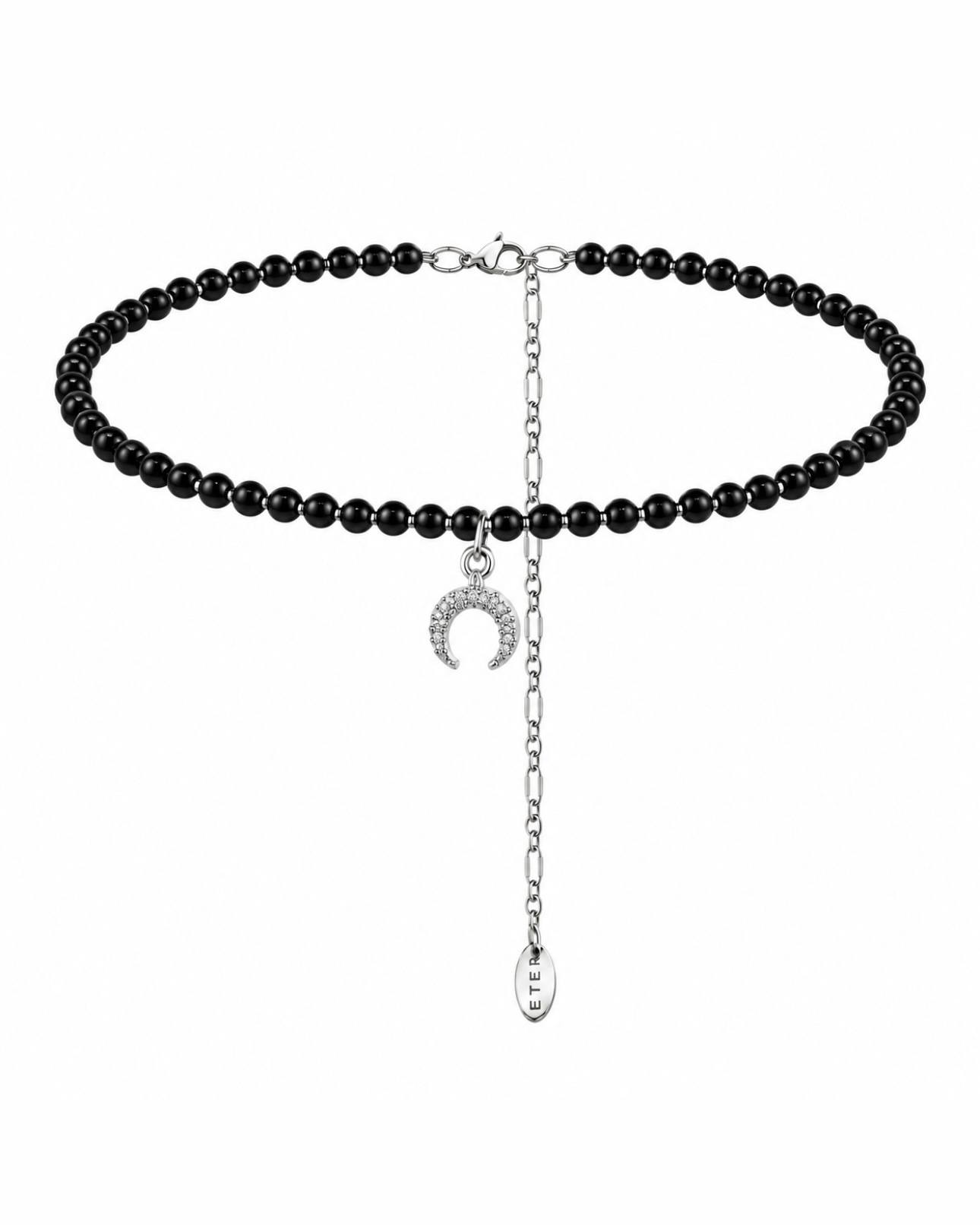 small choker MOON dark