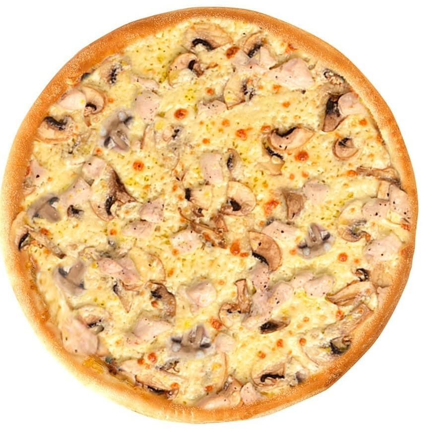 Піца Куриця з грибами