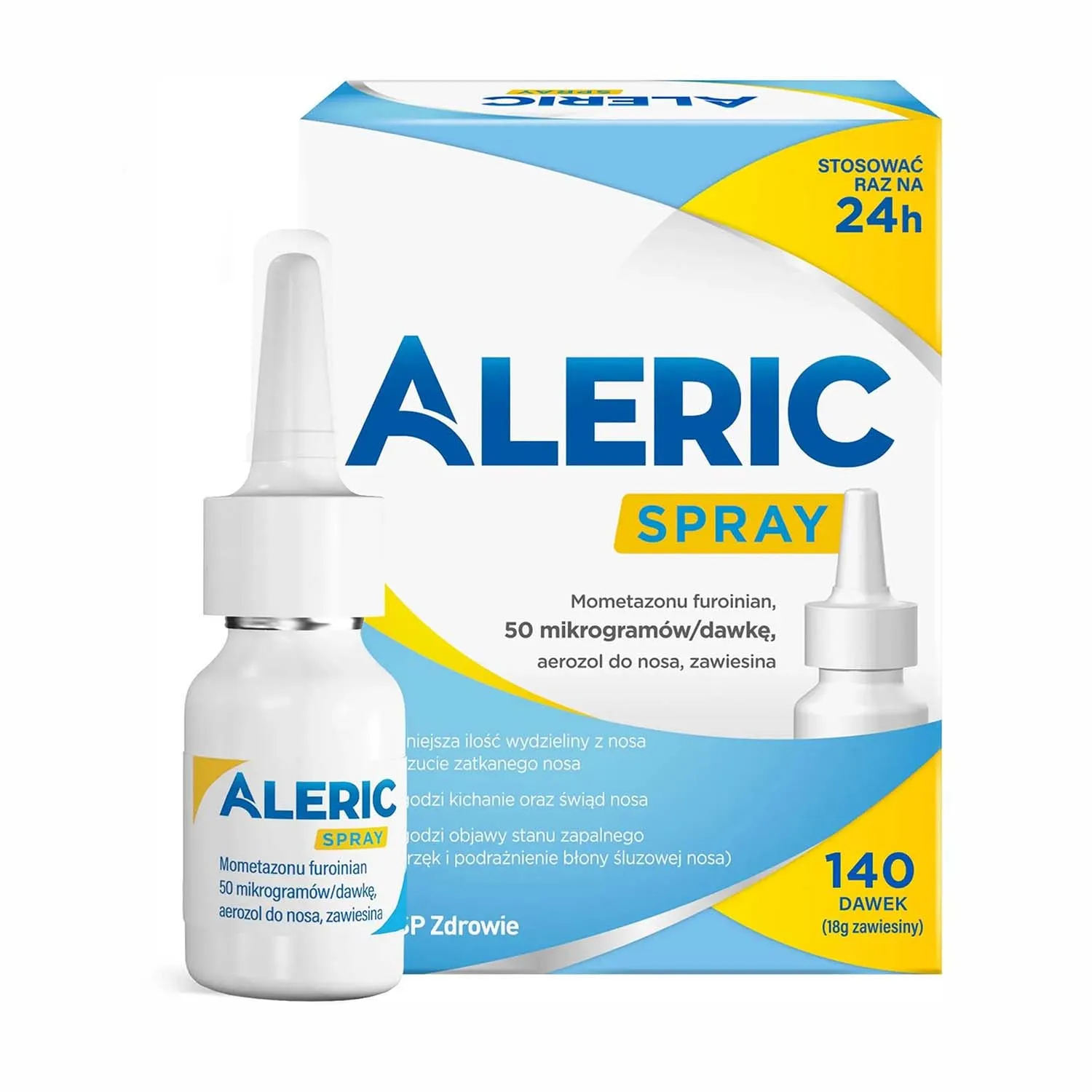 Aleric Spray спрей для носа суспензія 50 мкг/дозу - 140 доз
