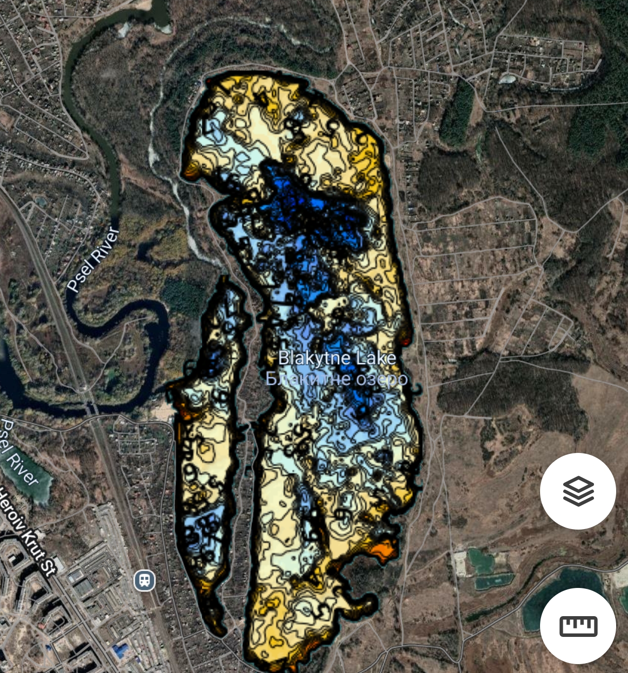 Блакитне Озеро