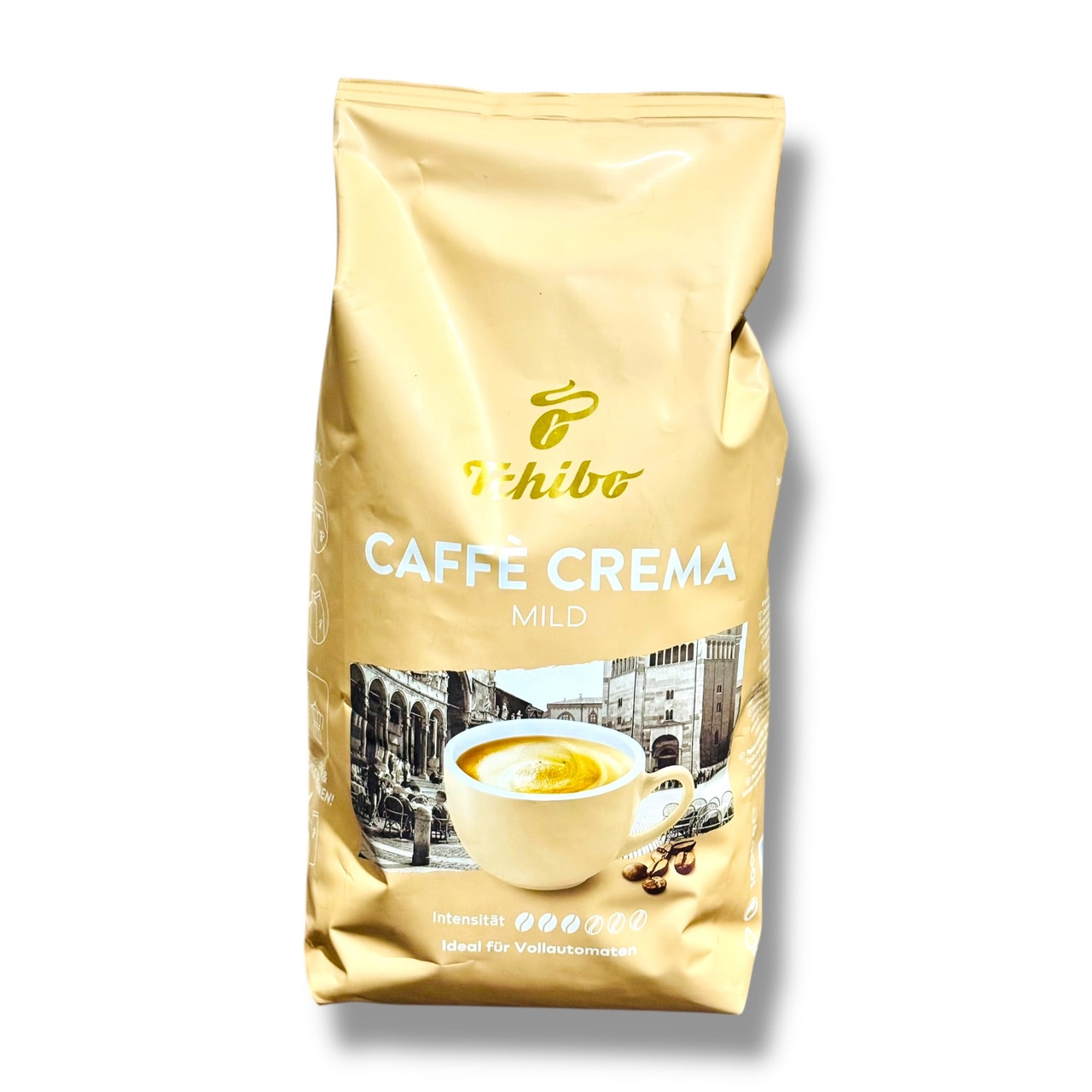 Кава в зернах Tchibo Caffè Crema Mild (Чібо Кафе Крему Мілд) 1 кг