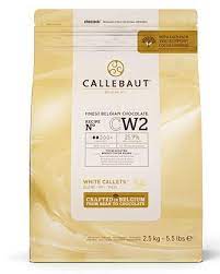 Callebaut W2 White callets (Білий шоколад) 2.5 кг