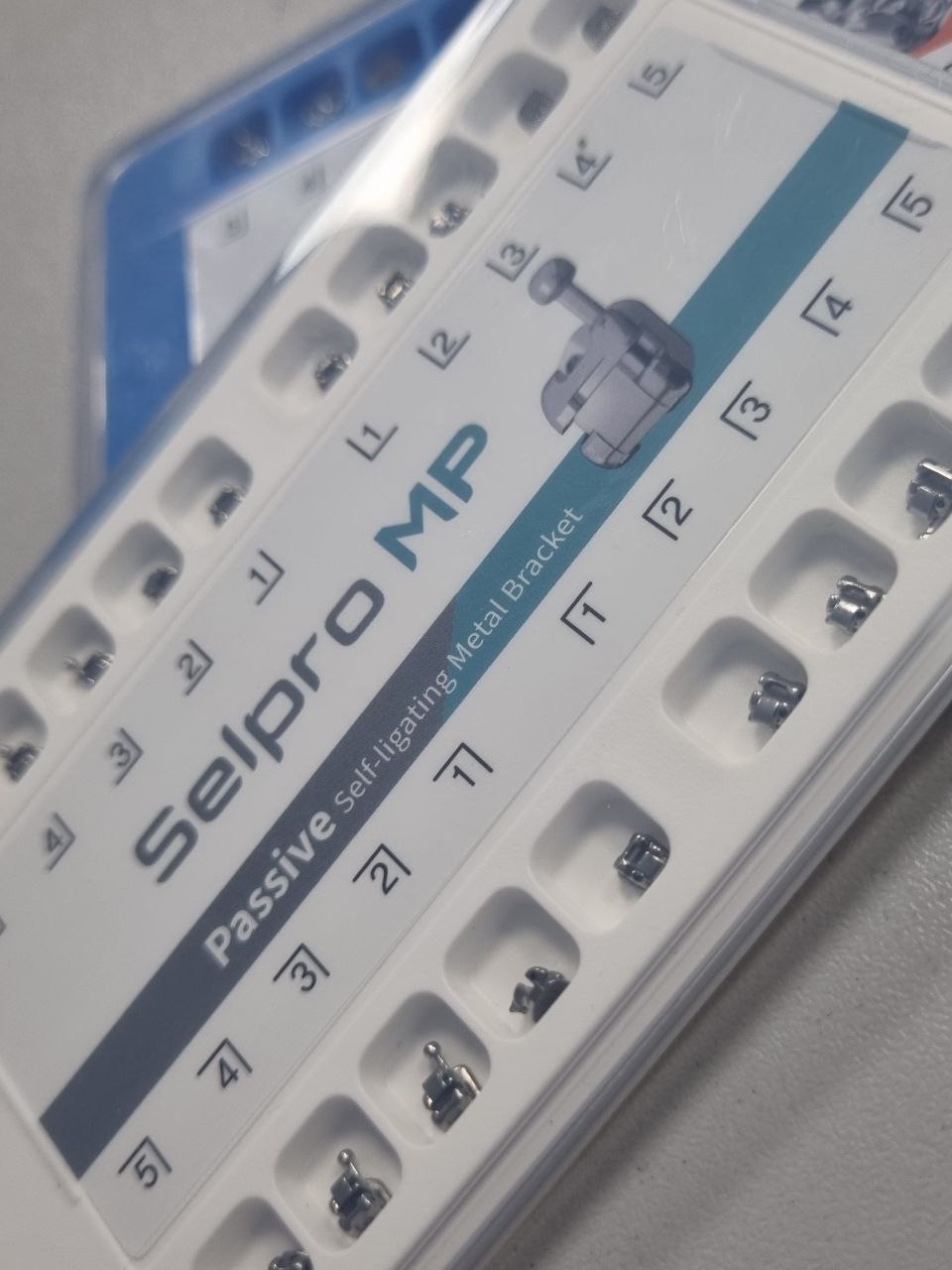 Брекети металеві Selpro MP (пасивні) Roth 022 гачок 3,4,5 WBT