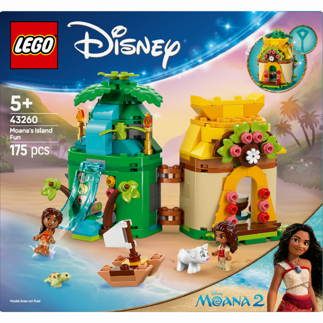 Конструктор LEGO Disney Princess Острівні розваги Ваяни (43260)