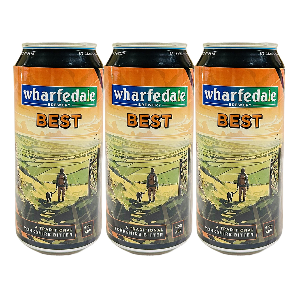 Canned Beer: Wharfedale Best (440ml x 12) - COMING SOON