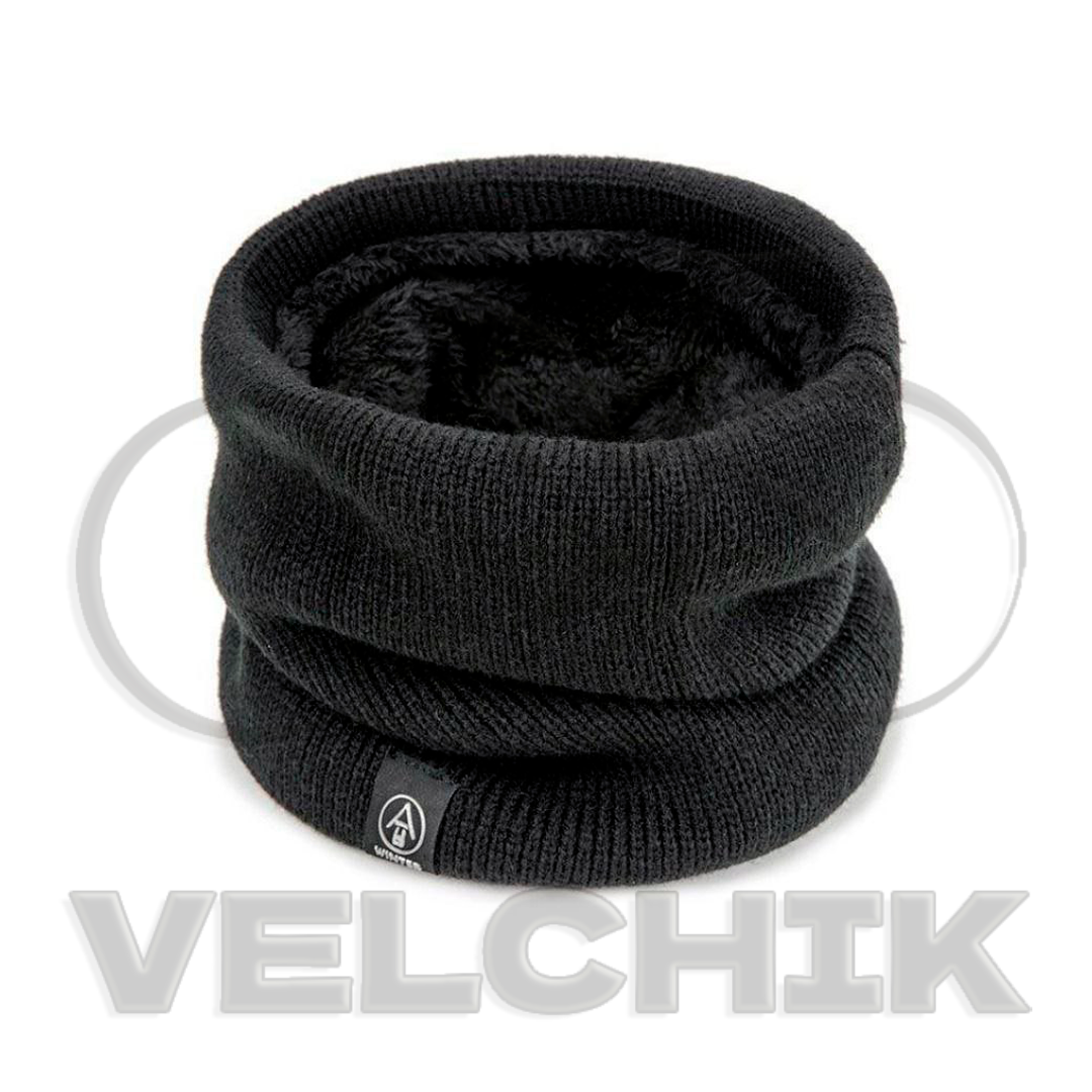 Баф зимовий в’язаний