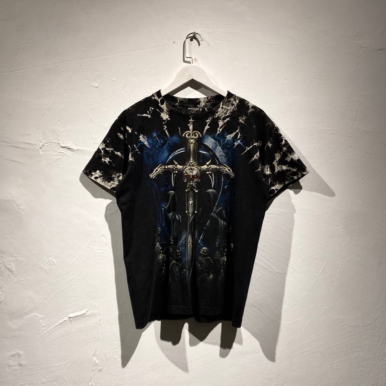 Vintage Gothic Distressed T Shirt
