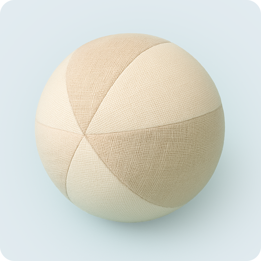 Soft Linen Ball