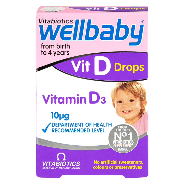 Wellbaby Vitamin D Drops 10 мкг (30 мл)