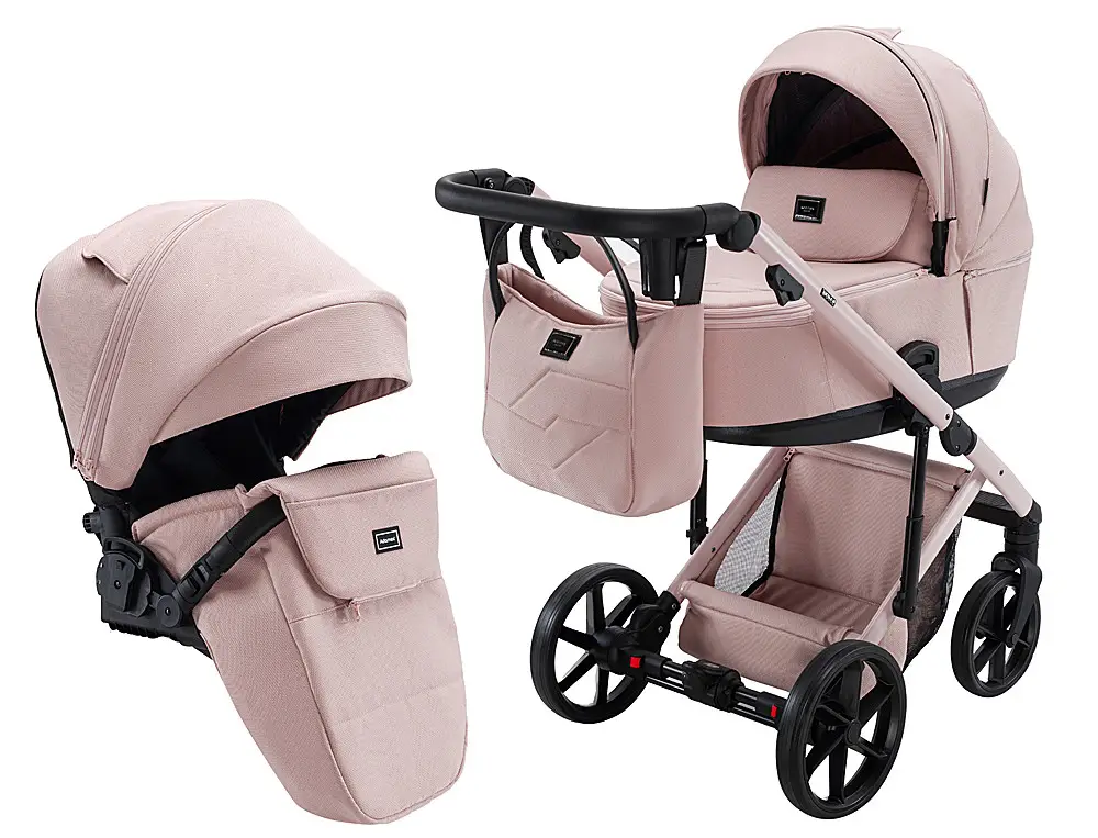 Коляска 2 в 1 Adamex Dolce Natura 2 rose