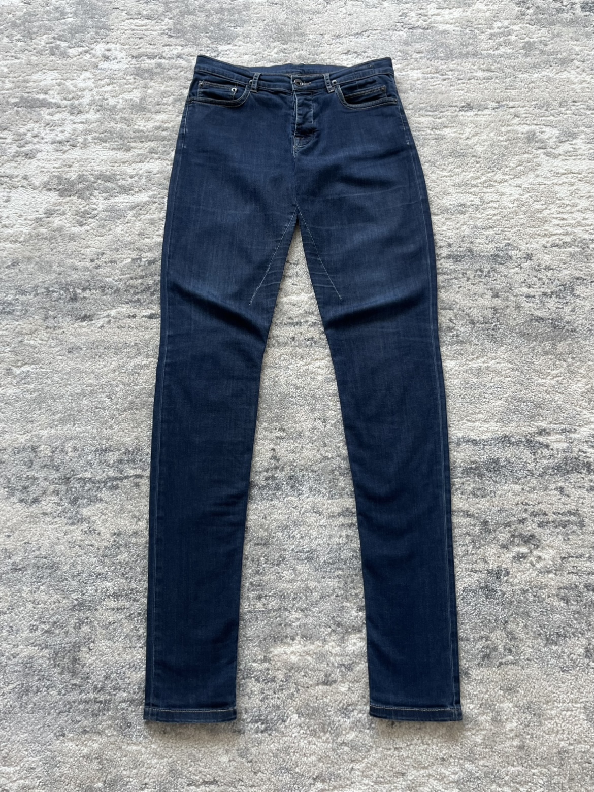 rick owens ss12 "naska" detroit cut denim