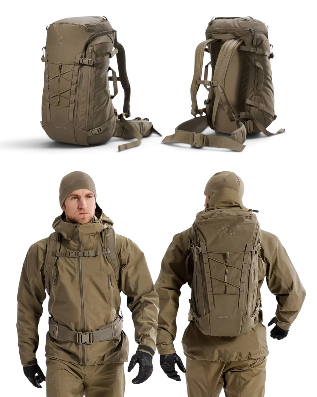 Оригінальний штурмовий рюкзак "Arc'teryx LEAF Assault Pack 30" від канадського преміум бренду "ARC'TERYX".